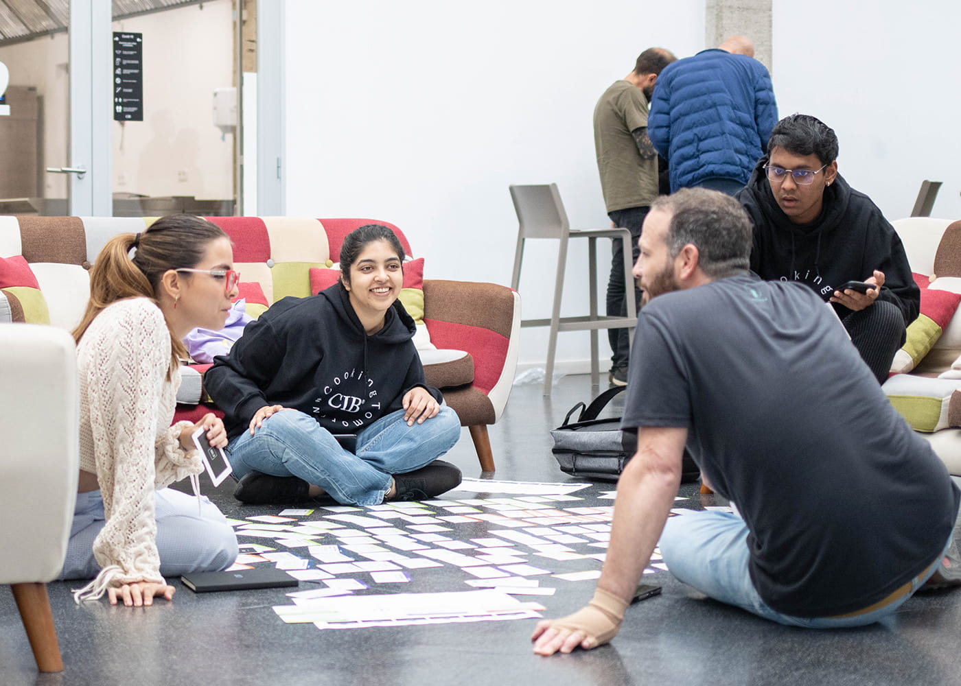 Creativity and Innovation CIB Students in a creativity and innovation workshop at the Culinary Institute of Barcelona