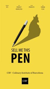 Sesión Culinary Institute of Barcelona Cartel sesión Culinary institute of Barcelona