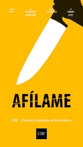 Sesión Culinary Institute of Barcelona Cartel sesión Culinary institute of Barcelona